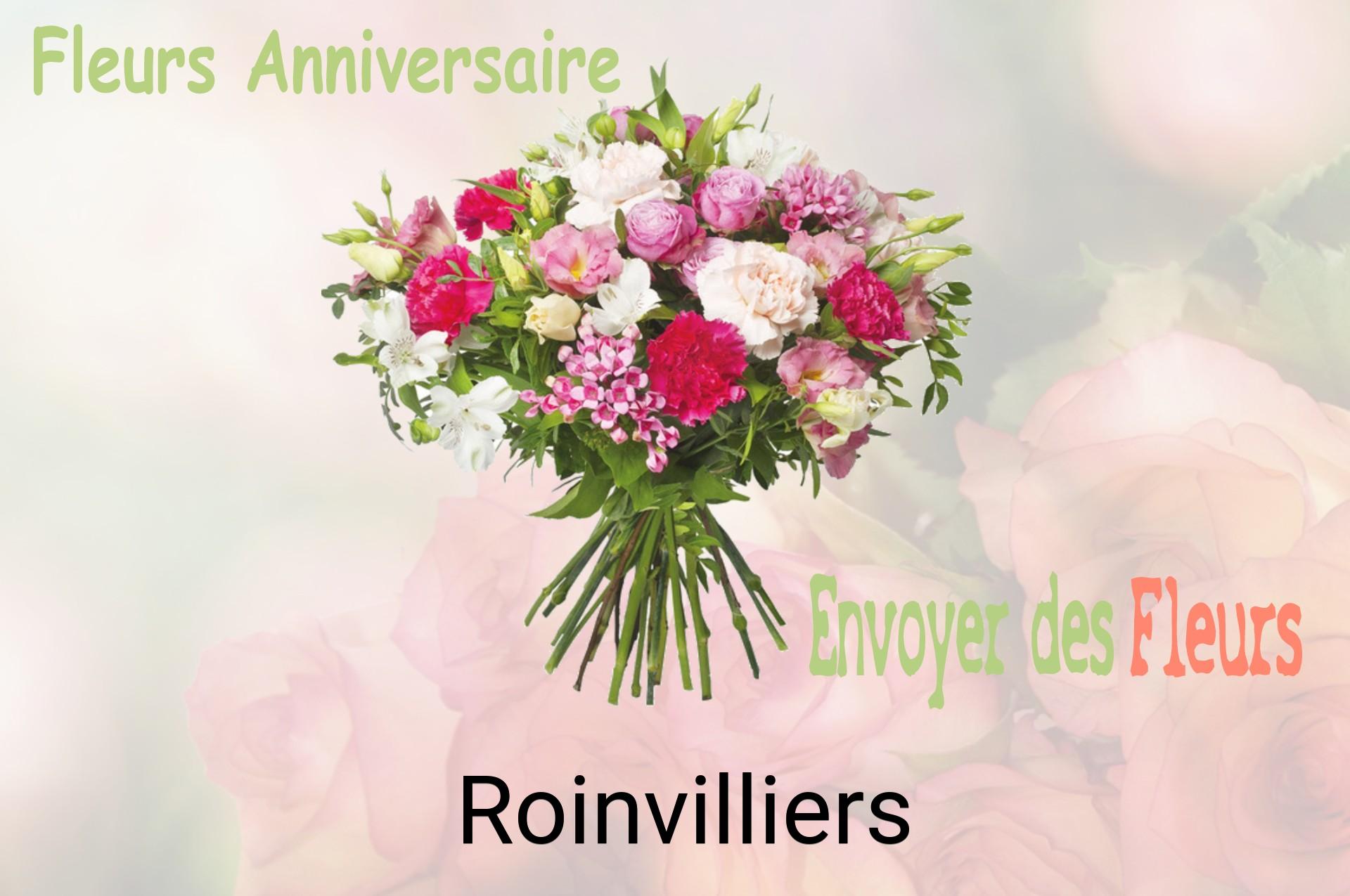 Bouquet de fleurs d’anniversaire livré à Roinvilliers
