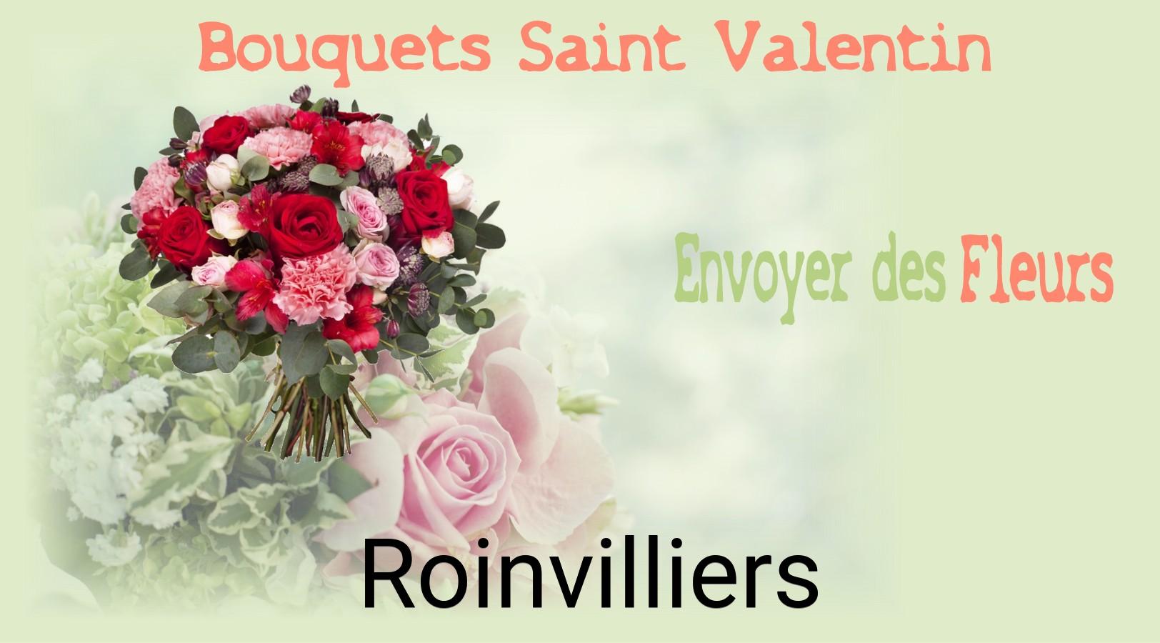 Roses de Saint-Valentin livrées à Roinvilliers